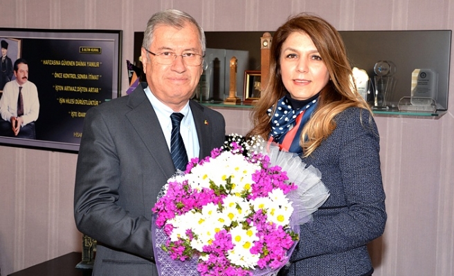 KAD'tan Adana Ticaret Odas Bakan Atila Meneve'ye ziyaret.